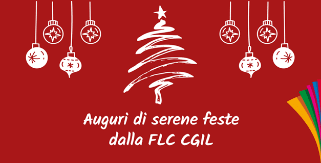 Auguri di buone feste dalla FLC CGIL